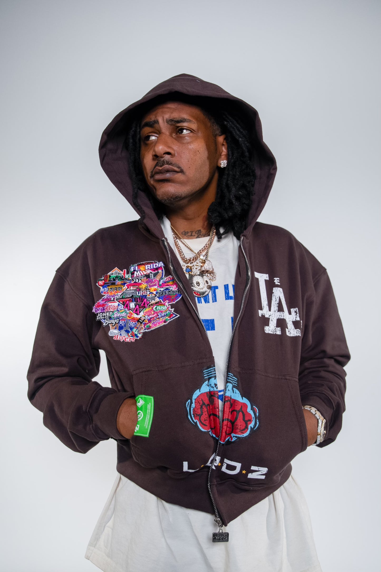 LeanXNerdz Zip Up