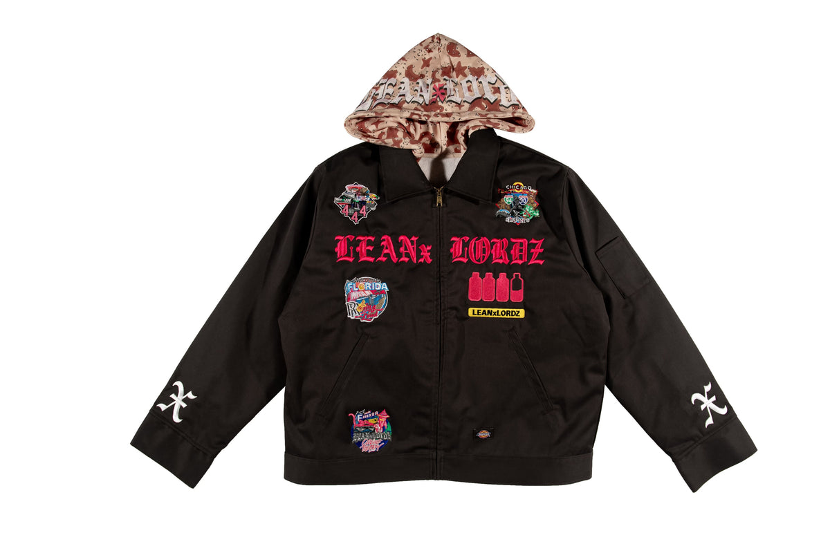 Brown dickie jacket