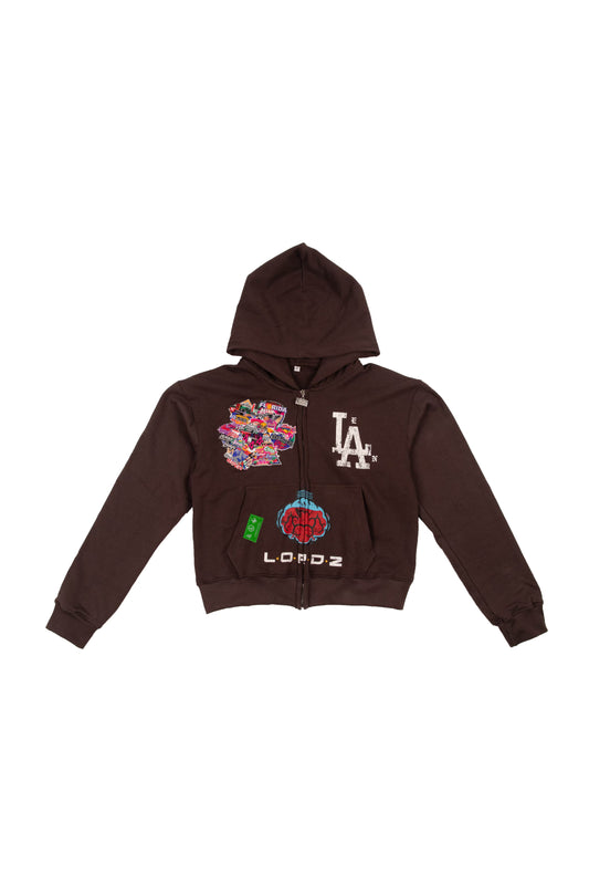 LeanXNerdz Zip Up