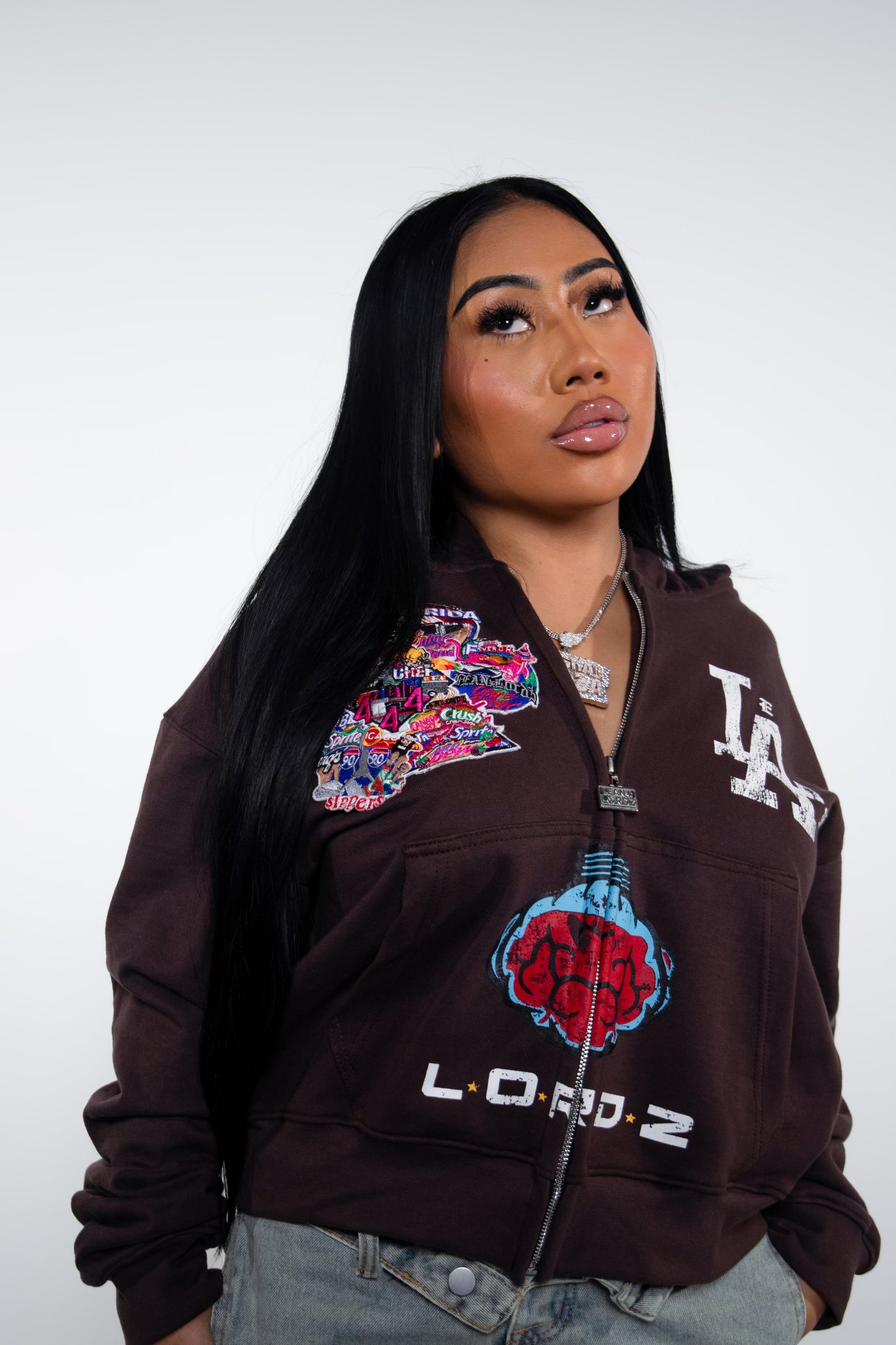 LeanXNerdz Zip Up