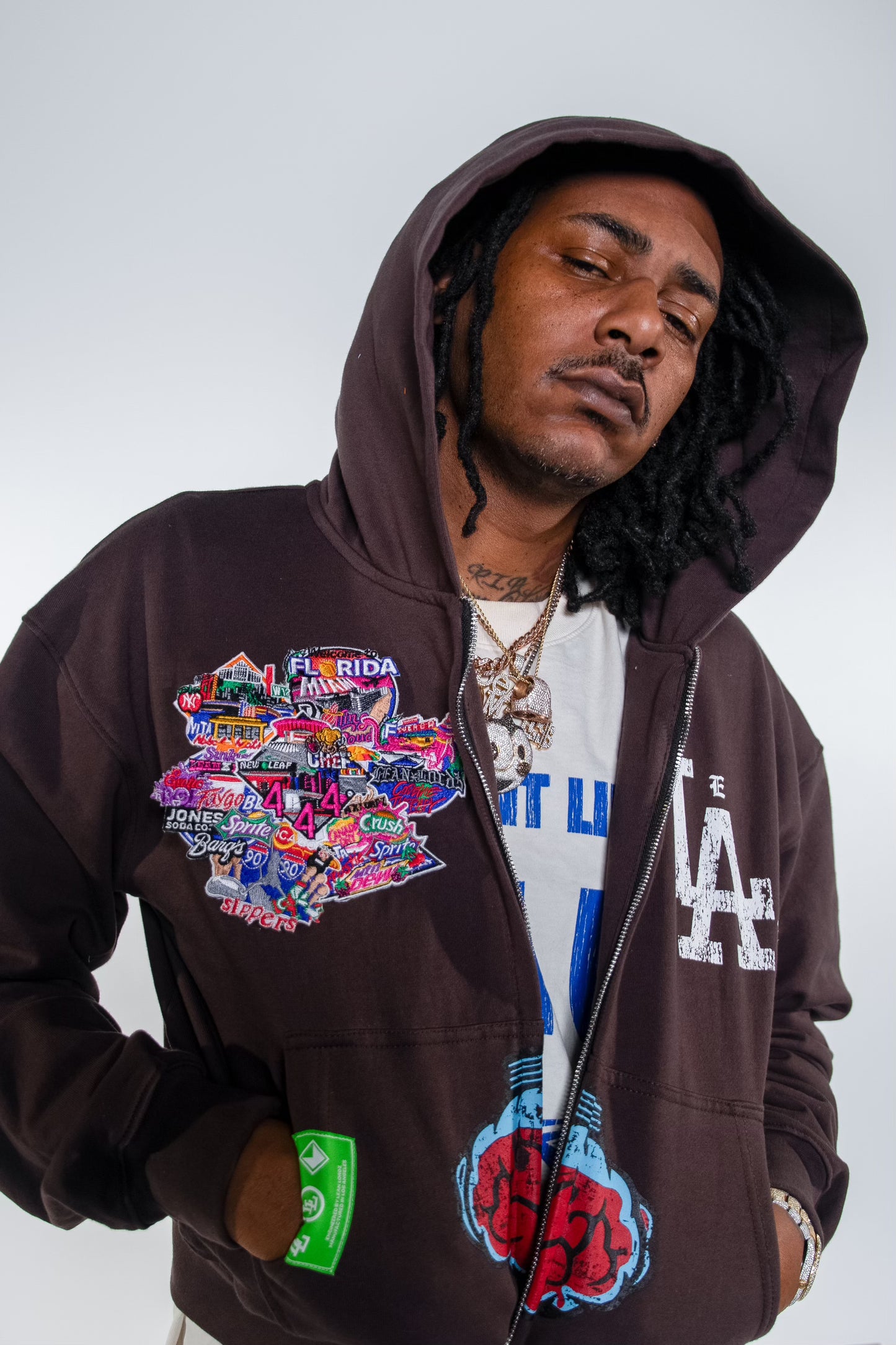 LeanXNerdz Zip Up