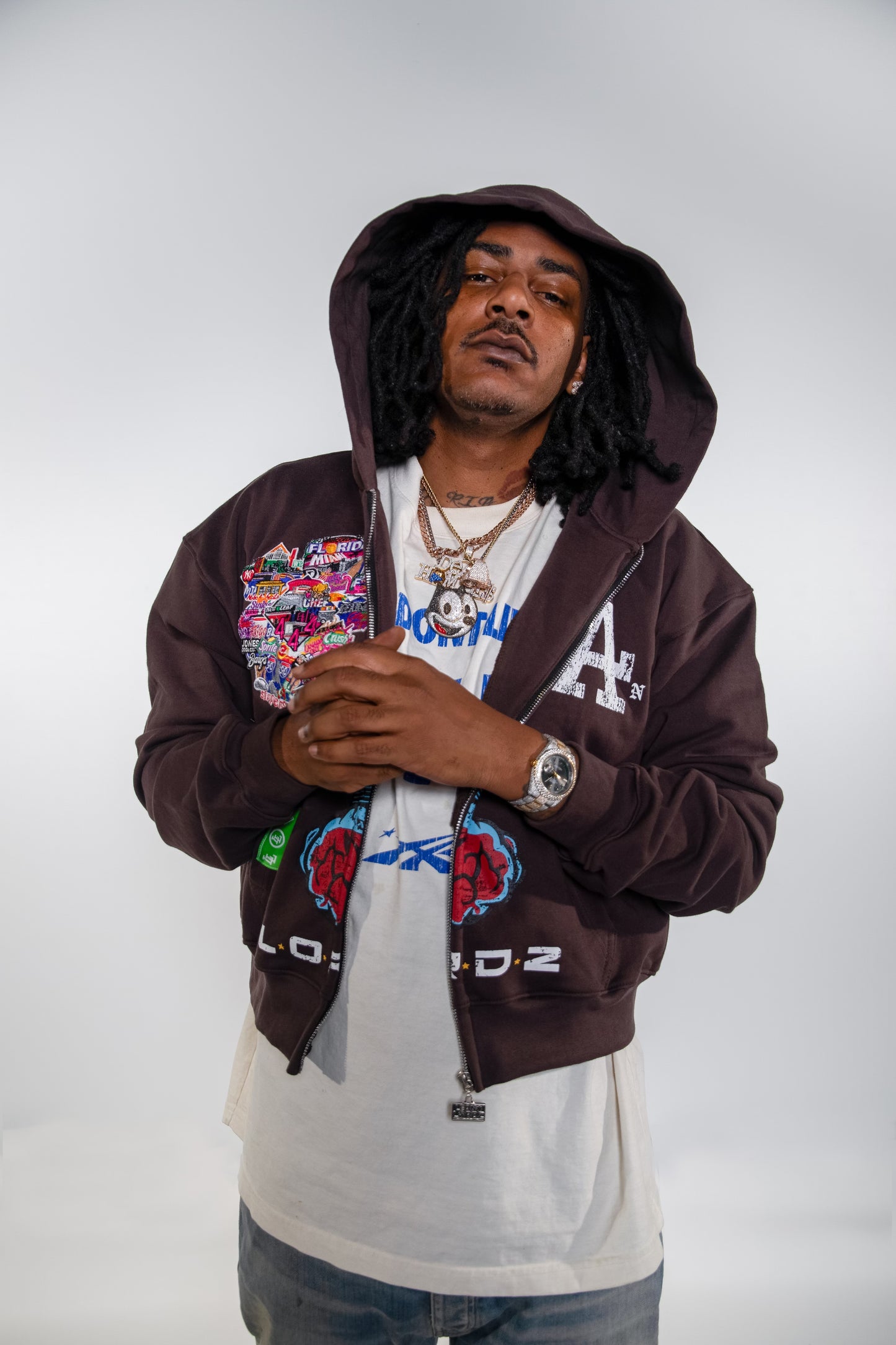 LeanXNerdz Zip Up