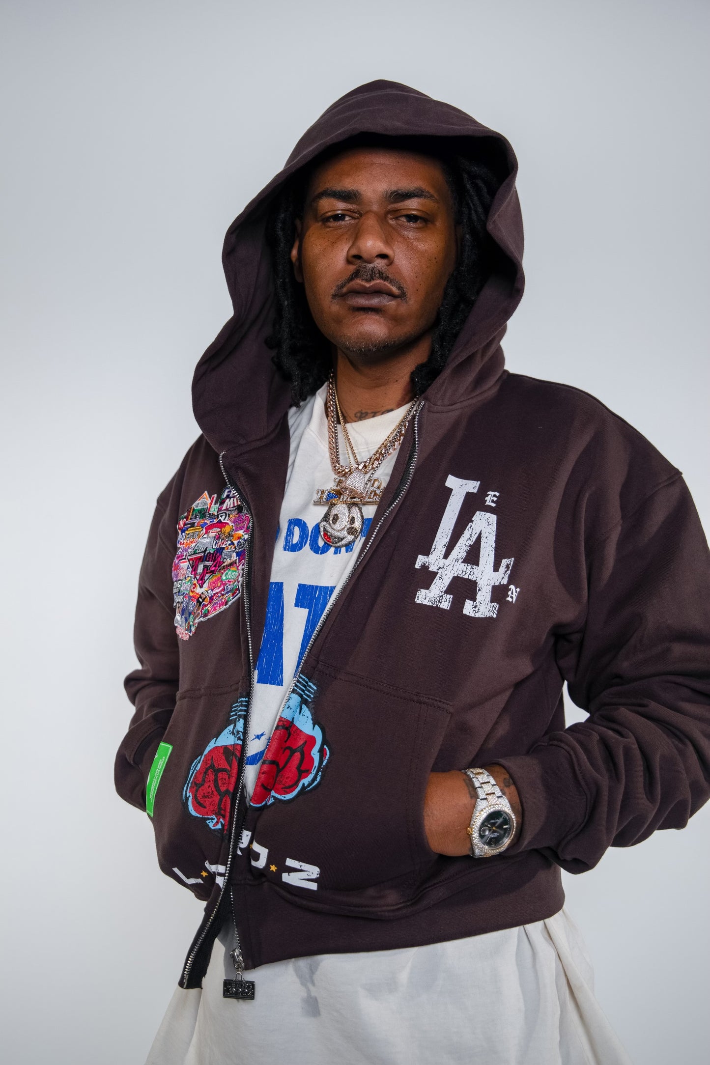 LeanXNerdz Zip Up