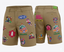 Load image into Gallery viewer, Khaki Patch Shorts
